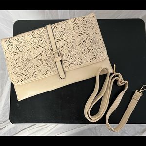 New- tan clutch